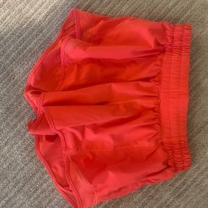 Lululemon limited edition color hotty hot shorts